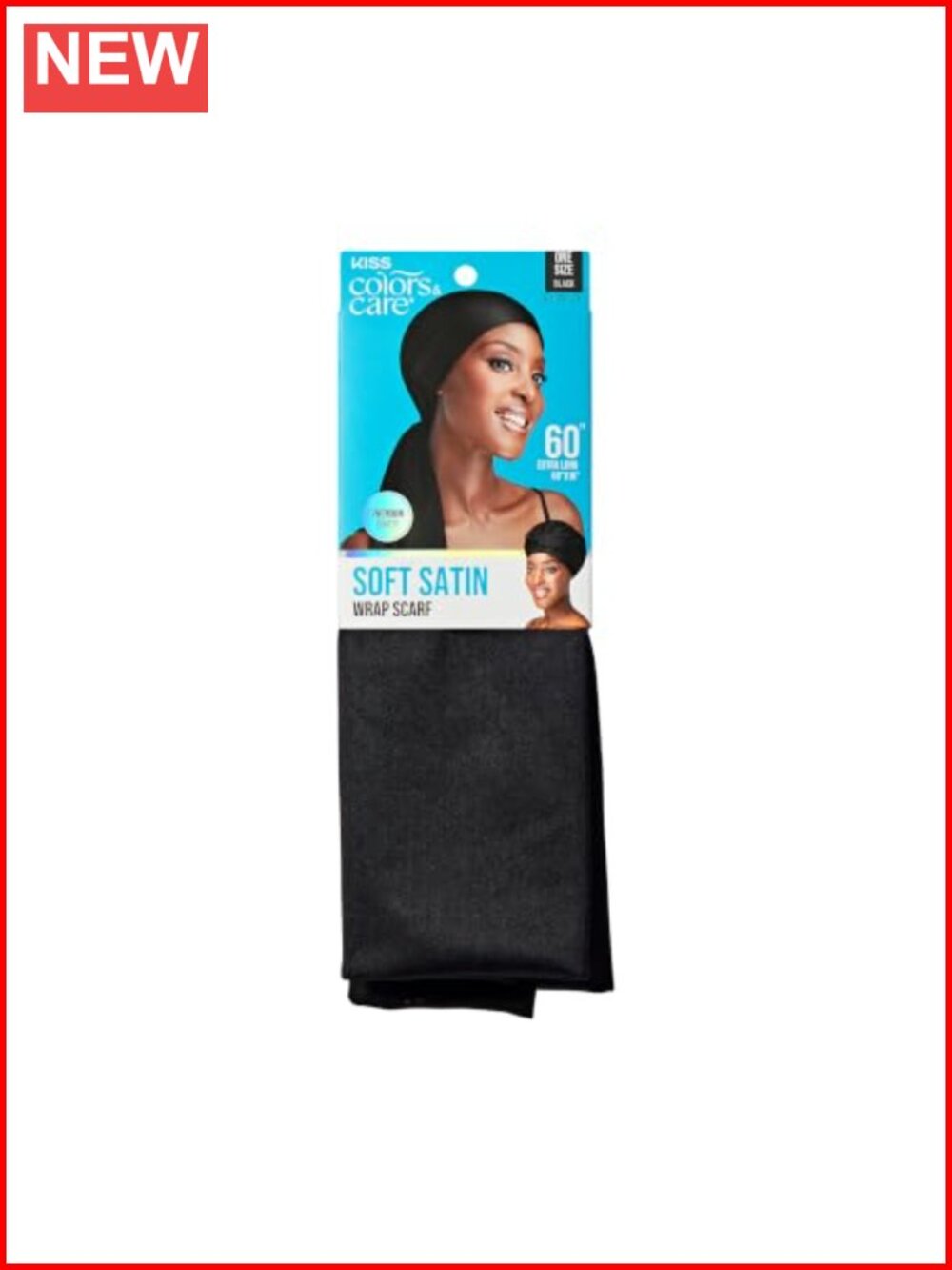 Satin Wrap Scarf Long Multi-Purpose Hair Protection Minimizes Frizz